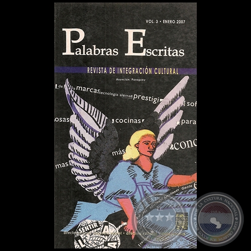 PALABRAS ESCRITAS - Por ALEJANDRO MACIEL - Volumen 3 Diciembre 2007